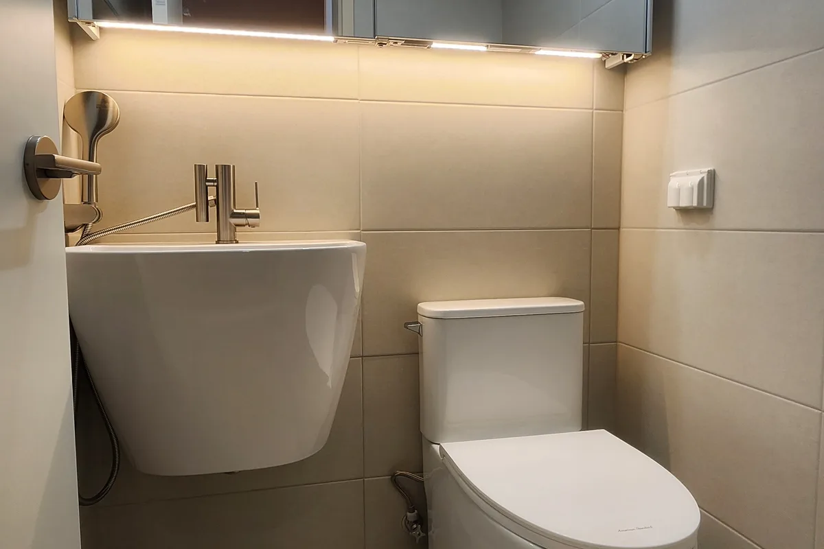 욕실 리모델링 시공 사진 12